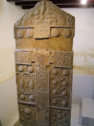 Cross slab at Nigg Old Church